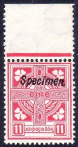 1949 11d with Specimen Overprint, u/m mint, with clear BPP cert.