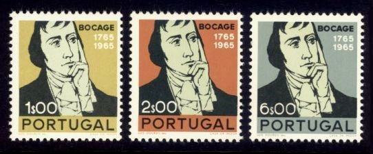 Portugal Sc# 991-3 MNH Bocage