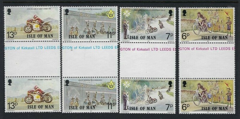 1977 Isle of Man Boy Scout gutter pairs 