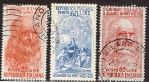 Italy # 601 - 601B Used
