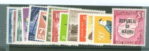 Nauru #72-85 Mint (NH) Single (Complete Set)