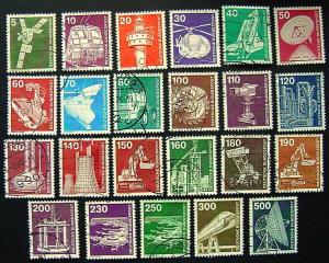 Germany, Scott 1170-1192, Complete Set, Used