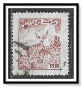 Korea South #279 Sika Deers Used
