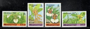 MONTSERRAT SC# 658-61 FVF/MNH