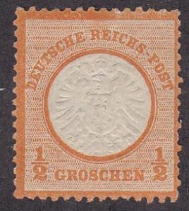 Germany # 16, Light Hinged, Third Cat