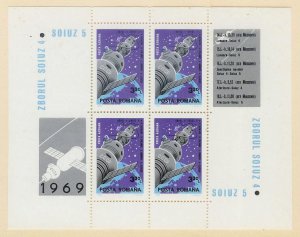 ROMANIA SC#C121 Souvenir Sheet Mint Never Hinged