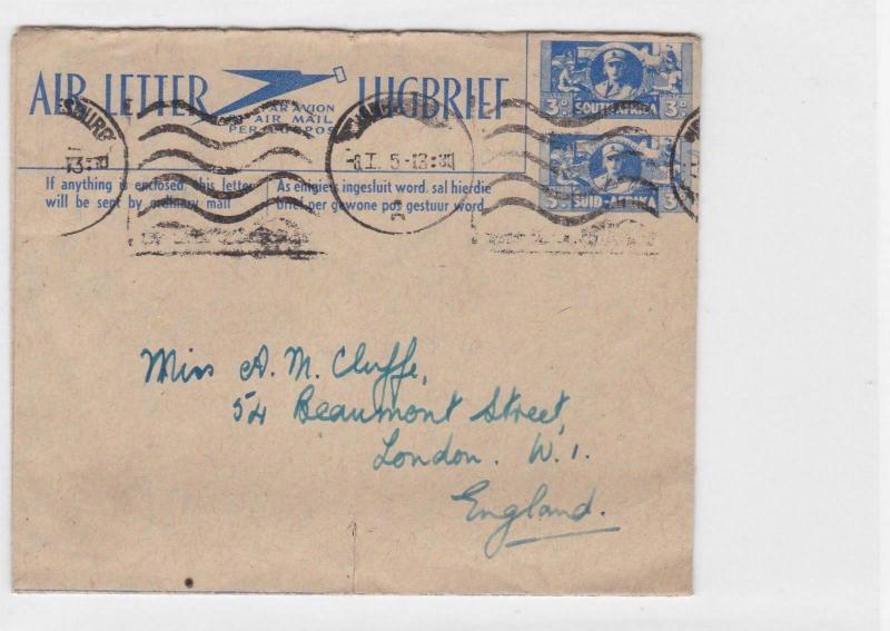 SOUTH AFRICA AIR LETTER 1945 REF R 1335