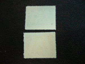 Stamps - Cuba - Scott# 783-784 - Mint Hinged Set of 2 Stamps