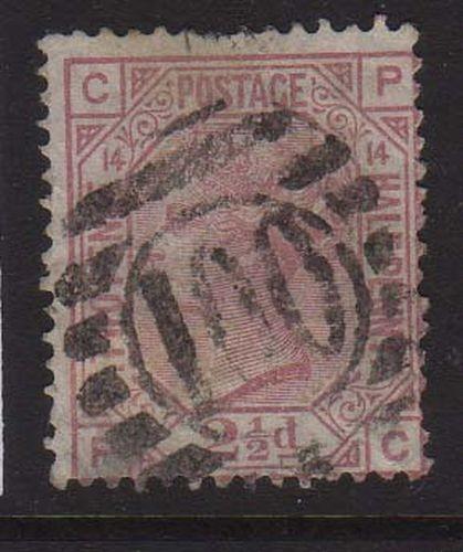 GB 1873 Victoria SG 141 PL14