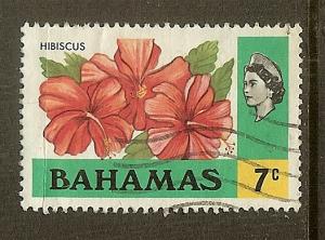 Bahamas, Scott #319, 7c Queen Elizabeth, Used