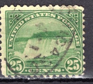 U.S.A.; 1923; Sc. # 699; Used Perf. 10 1/2 x 11 Single Stamp