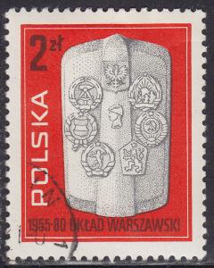 Poland 2389 The Warsaw Pact Countries 2.00zł 1980