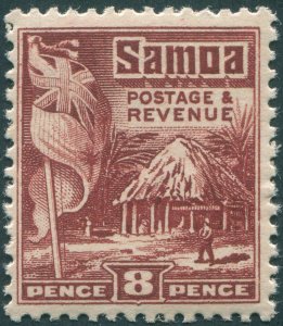 Samoa 1921 8d red-brown SG162 unused