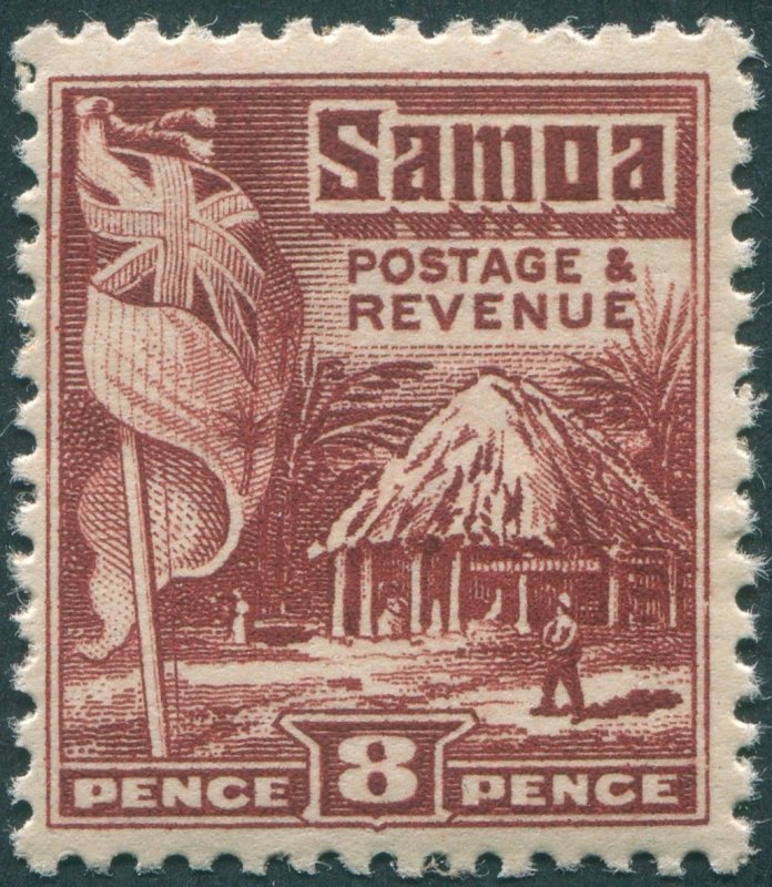 Samoa 1921 8d red-brown SG162 unused