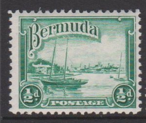 Bermuda Sc#105 MH