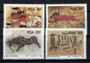 South Africa 694-697 MNH Prehistoric Art Petroglyphs ZAYIX 0424S0174M