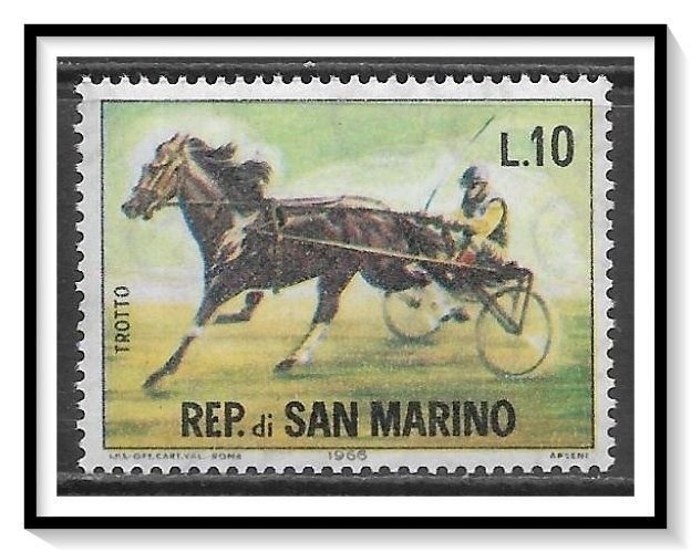 San Marino #627 Horses MNH