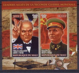 2012  Leaders Of The Second World War #1 Ww2 Wwii Churchill Konev 