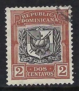 Dominican Republic 174 VFU ARMS L1048-10