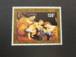 French Wallis and Futuna Islands 1980 Sc 105 Christmas Religion set MNH