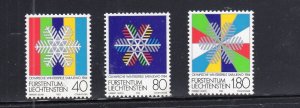 LIECHTENSTEIN #772-774 1983 WINTER OLYMPICS 1984 MINT VF NH O.G