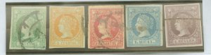 Spain #49-51/53-54 Used Single