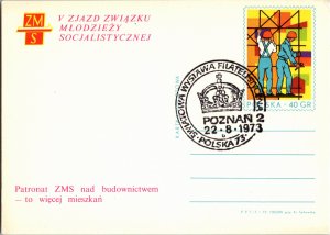 Poland, Worldwide Government Postal Card