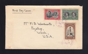 CANADA: 1939 Royal Visit FDC - UNUSUAL CACHET #26