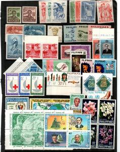 Philippines lot of NH sets (Catalog Value $61.35) - [TC941]