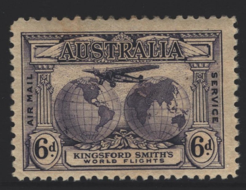 Australia Sc#C2 MNH - Re-entry variety - tanned gum