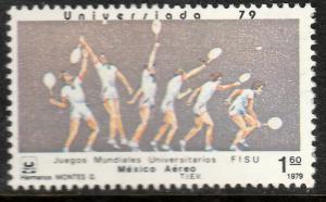 MEXICO C612, TENNIS University Games. MINT, NH, F-VF.