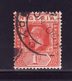 Nigeria 19 U King George V (D)