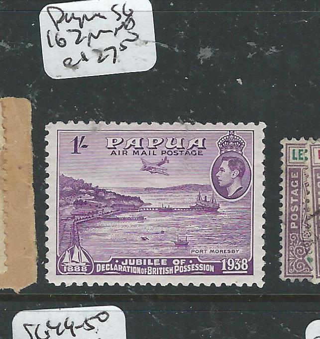 PAPUA (P2606B) 1/-  A/M KGVI SG 162  MNH