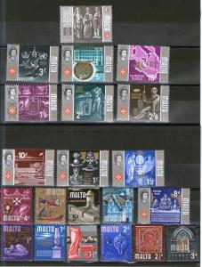 Malta 312-330 MNH