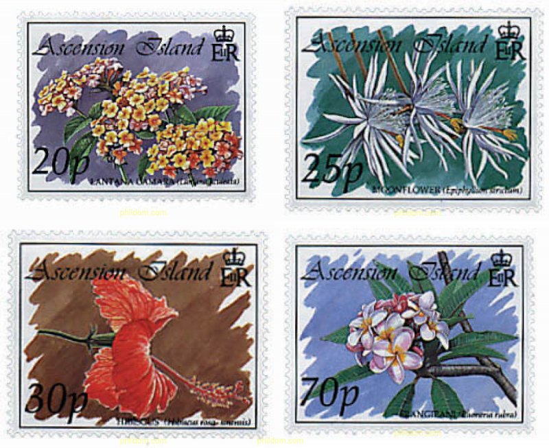 79825 MNH ASCENSION 1993 FLORES
