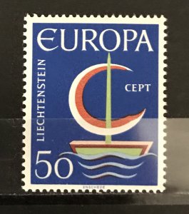 Liechtenstein 1966 #415, MNH, CV $.40
