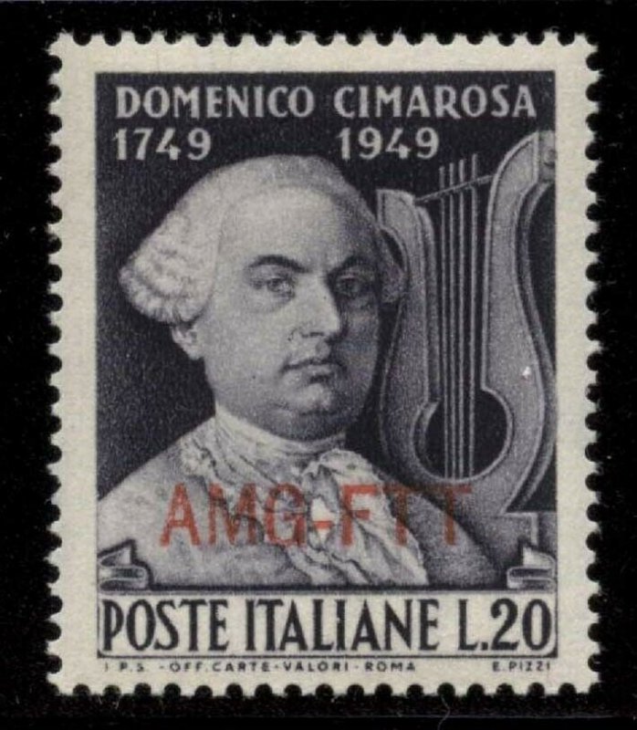 Italy-Trieste A 1949 Domenico Cimarosa set Sc# 57 NH