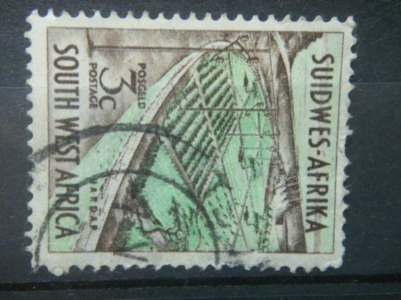 SOUTH WEST AFRICA, 1963, used 3c, Hardap Dam, Scott 294