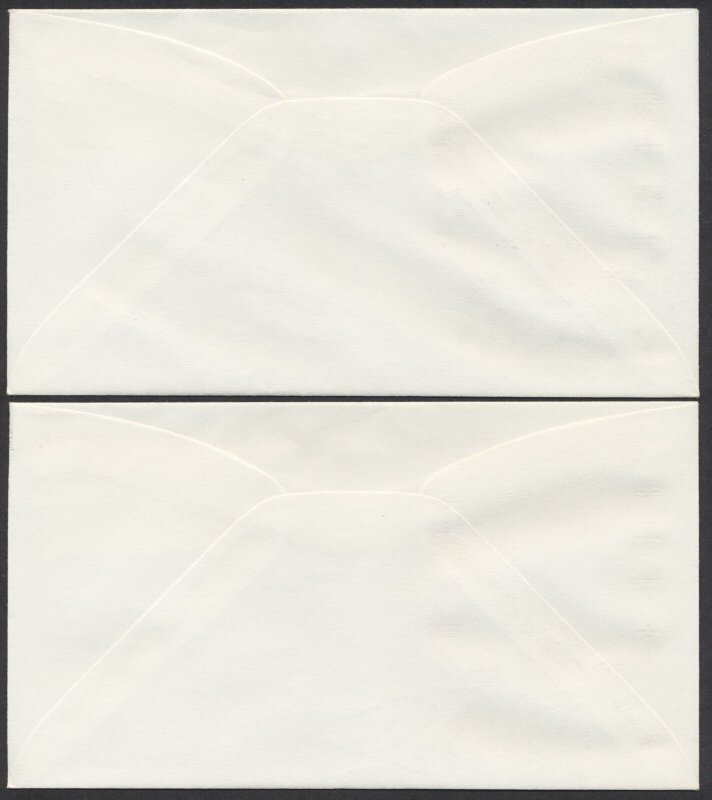 1972 #600-601 Landscape Definitives FDCs GP Rosecraft Cachets INTERPEX