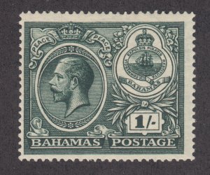 Bahamas Sc 69 MLH. 1920 1sh dark green Peace, top value to set, F-VF