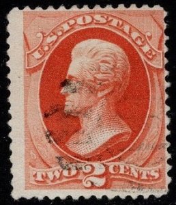 1879 US Scott #- 183 2 Cent Andrew Jackson Used