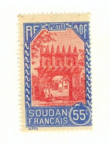 FRENCH SUDAN 77 MH BIN $0.50