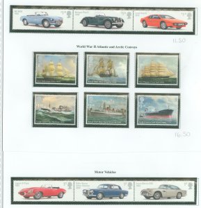 Great Britain #3212/3224 Mint (NH) Single (Complete Set) (Navy)