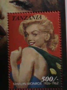 TANZANIA STAMP: 1962  MARILYN MONROE: MNH  S/S SHEET .VERY RARE.