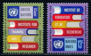 United Nations - New York #192-193  Set of 2 MNH