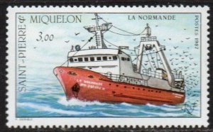 St. Pierre & Miquelon Sc #495 MNH