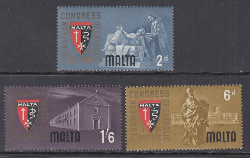 Malta 300-302 MNH VF