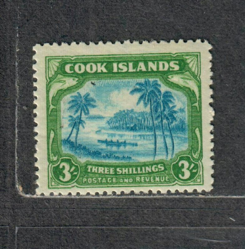 Cook Islands Sc#114 M/NH/F-VF, Cv. $37.50 