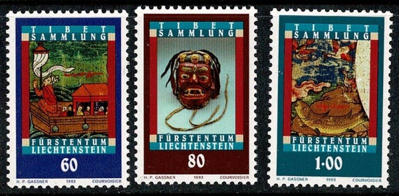 Liechtenstein #1000-2 MNH Tibet