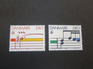 Denmark 1985 Sc 773-4 set MNH